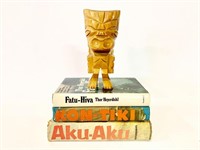 Tiki Themed Books + Decor