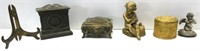 Brass Trinket Boxes,Cherub