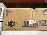 CLOROX WIPES INDIVIDUAL PACKAGES RETAIL $30