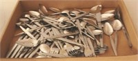 Tray Lot of Assorted Silverware