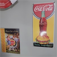 Coca-Cola Tin Signage