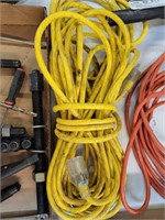 Lighted end extension cord