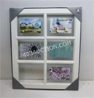 Hometrends 6-pane Picture Frame Window 4" x 6"