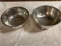 Pewter bowls