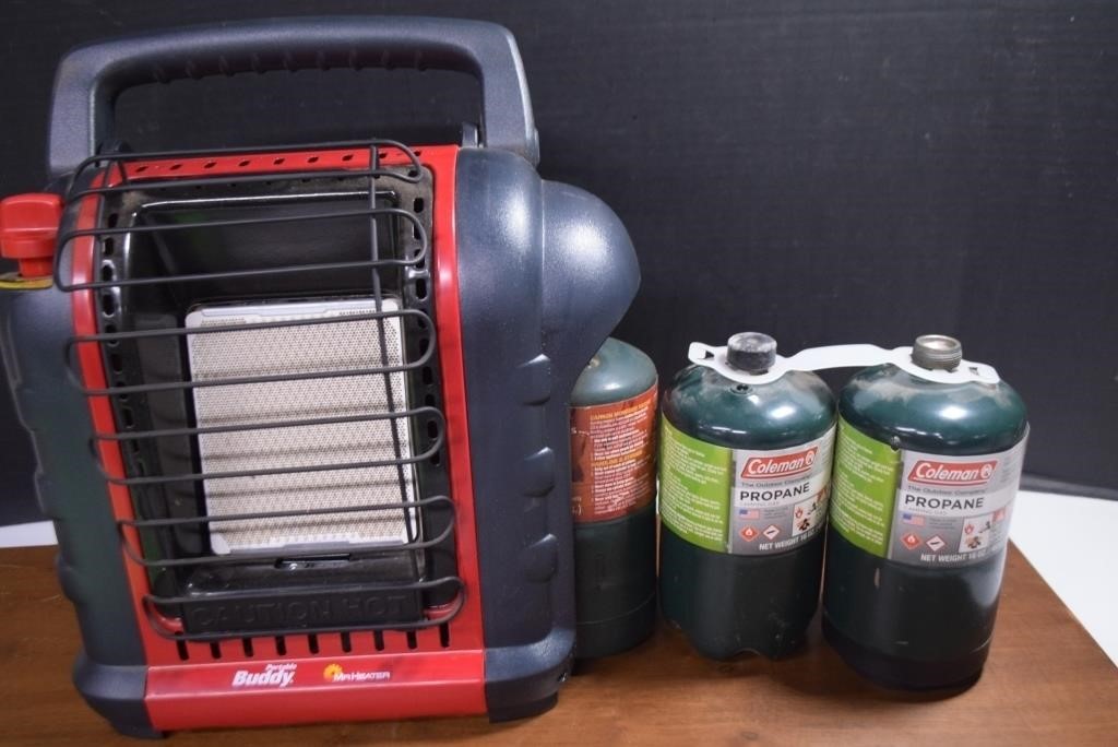 Buddy,Portable Propane Heater & 2-Partial Full