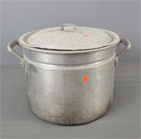 Aluminum Stock Pot W Basket
