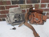 2 Leather Tool Pouches