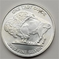 BUFFALO 1 OZ FINE SILVER ROUND COIN