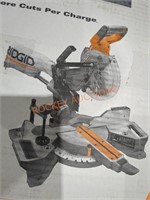 Ridgid 18v 7 1/4" Dual Bevel Sliding Miter Saw