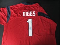 STEFON DIGGS SIGNED JERSEY WITH COA
