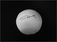 TOM HANKS SIGNED VOLLEYBALL WITH COA