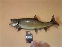 Lake Trout Mounted Fish 34" W x 31/2"D x 13"H