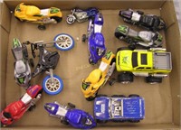 Toy Motorcycles Box Lot