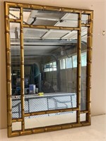Gilded Wood Mirror. 34 x 24