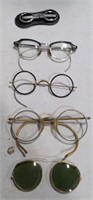(AB) Lot of vintage glasses