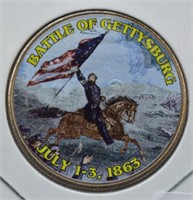 Gettysburg Civil War Commem Half Dollar; Uncircula