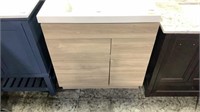 30? BEACHWOOD FINISH WITH CREAM VANITY T