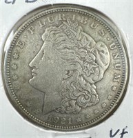 1921-D Silver Morgan Dollar