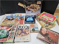 Vintage Board Game Lot Othello, Quiz Me and More!