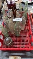 Insulator, vintage soda bottles