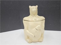 F.A.R.  Bear Pottery Cookie JarLid Doesn't Fit?