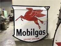 Large Mobile Pegasus Sign - 60" double sided porcn