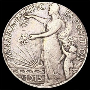 1915-S Panama-Pacific Half Dollar NICELY