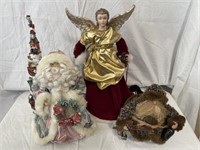 Lot of Miscellaneous Christmas Decorations