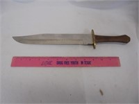 Handmade knife w/10" blade