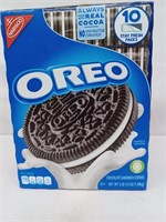 **BB: 7/22** Nabisco Oreo cookie10 stay fresh pks.