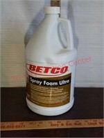 New 1 gal. Betco spray foam ultra degreaser 186
