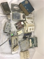 Lot of miscellaneous home electrical
Items.