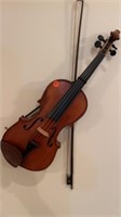 Antique Violin & Bow, Wall Hanging