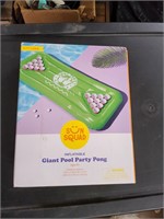 Giant pool party pong