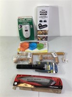 Pruning Knife,Flash Light & Kitchen Items