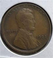 1922D  Lincoln Cent  VF