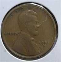 1909S  Lincoln Cent F Key Date