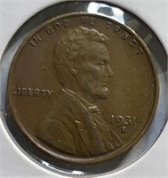 1931S  Lincoln Cent AU Key Date