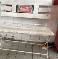 Coca-Cola Bench and Planter
