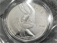 2015 Cdn $20 Bugs Bunny Coin .9999 Silver