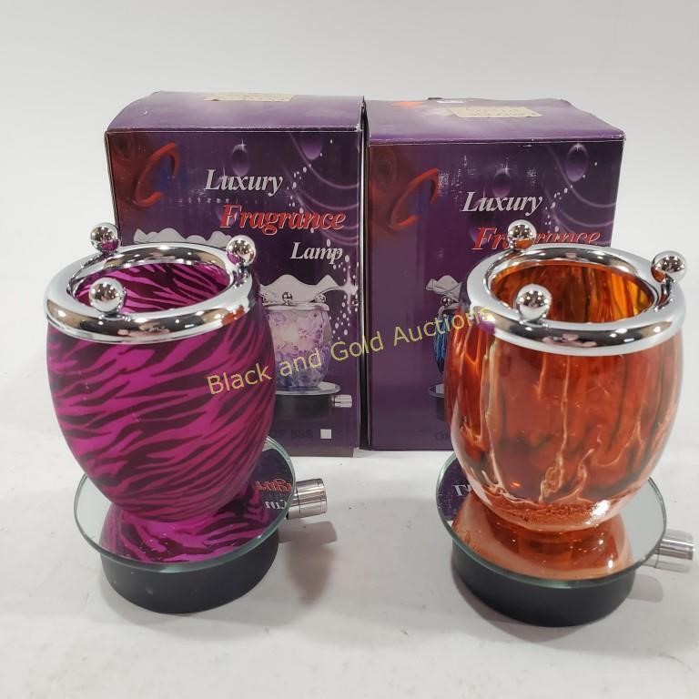 (2) New Luxury Frangrance Lamps