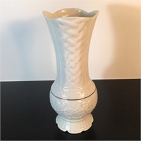 BELLEEK GREEN MARK PORCELAIN VASE