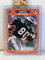 Rookie Card Cris Carter 1989