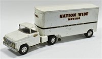 Original Tonka Nation Wide Moving Truck & Trailer