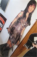 XENA WARRIOR PRINCESS LIFE SIZE CUT OUT AS IS
