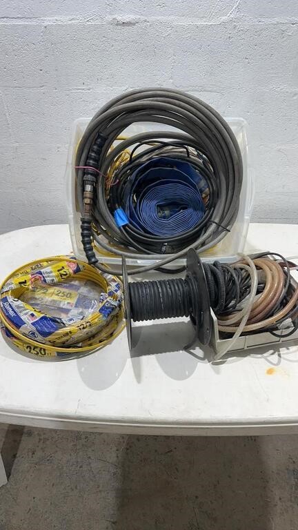 Bin of Wire and Hose K14G