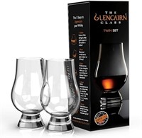 (N) Glencairn Whisky Glass, Set of 2 in Twin Gift