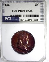 1962 Franklin PR69 CAM Lists $750 Colorful