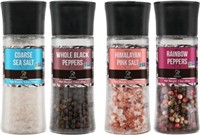 Soeos Black Peppercorns + White Sea Salt + Rainbow