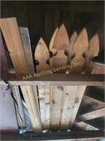 Architectural posts approx 8ft, table legs,